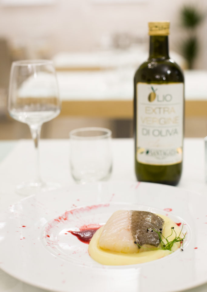 baccalà e crema di patate