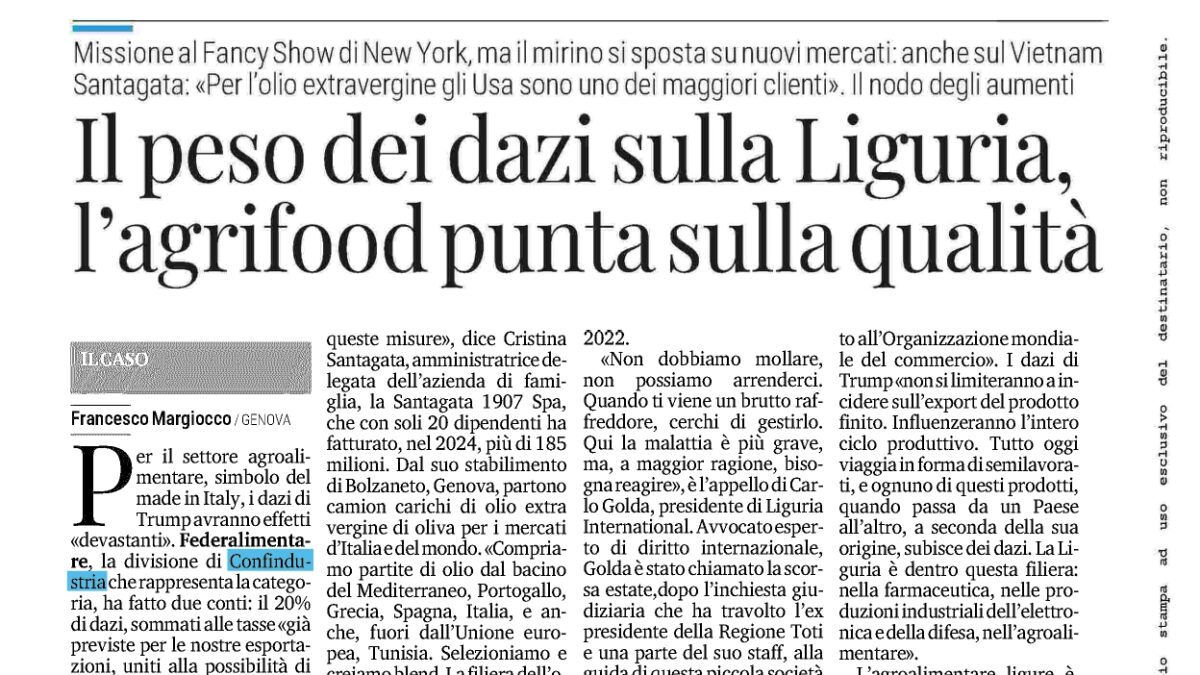 Pagina di giornale